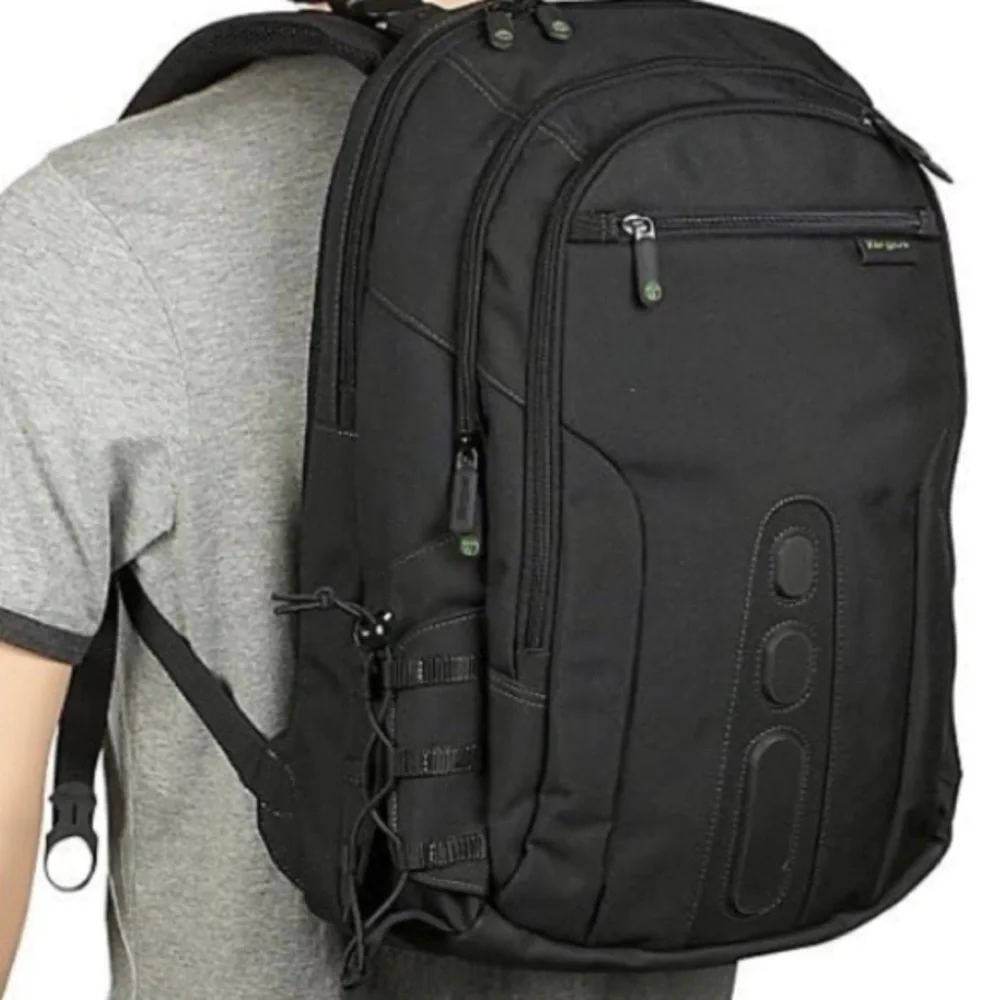 Targus 27L Spruce EcoSmart Travel Laptop Backpack. NWT.